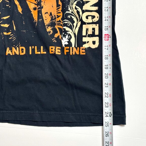 Nick Jonas A Little Bit Longer Jonas Brothers Black T-Shirt Rare HTF - Picture 8 of 8